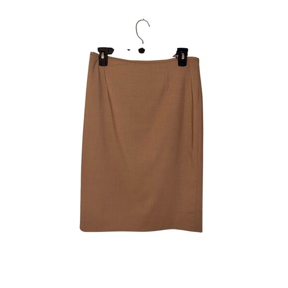 Calvin Klein Dresses & Skirts - Calvin Klein Women’s Size 6 Camel Wool Blend Pencil Skirt Lined Career